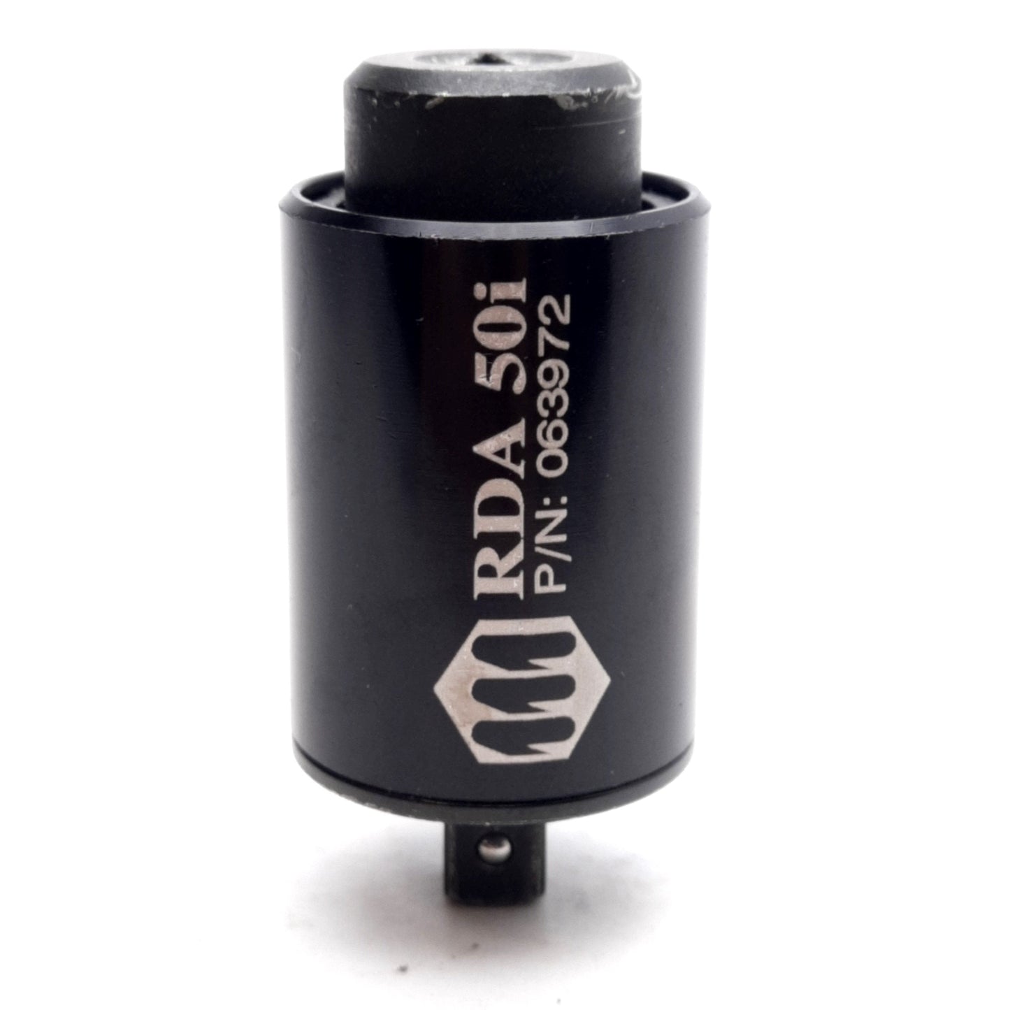 Used Mountz 063972 RDA-50i Run Down Adapter, 5-50lbf.in, 1/4in Square Drive