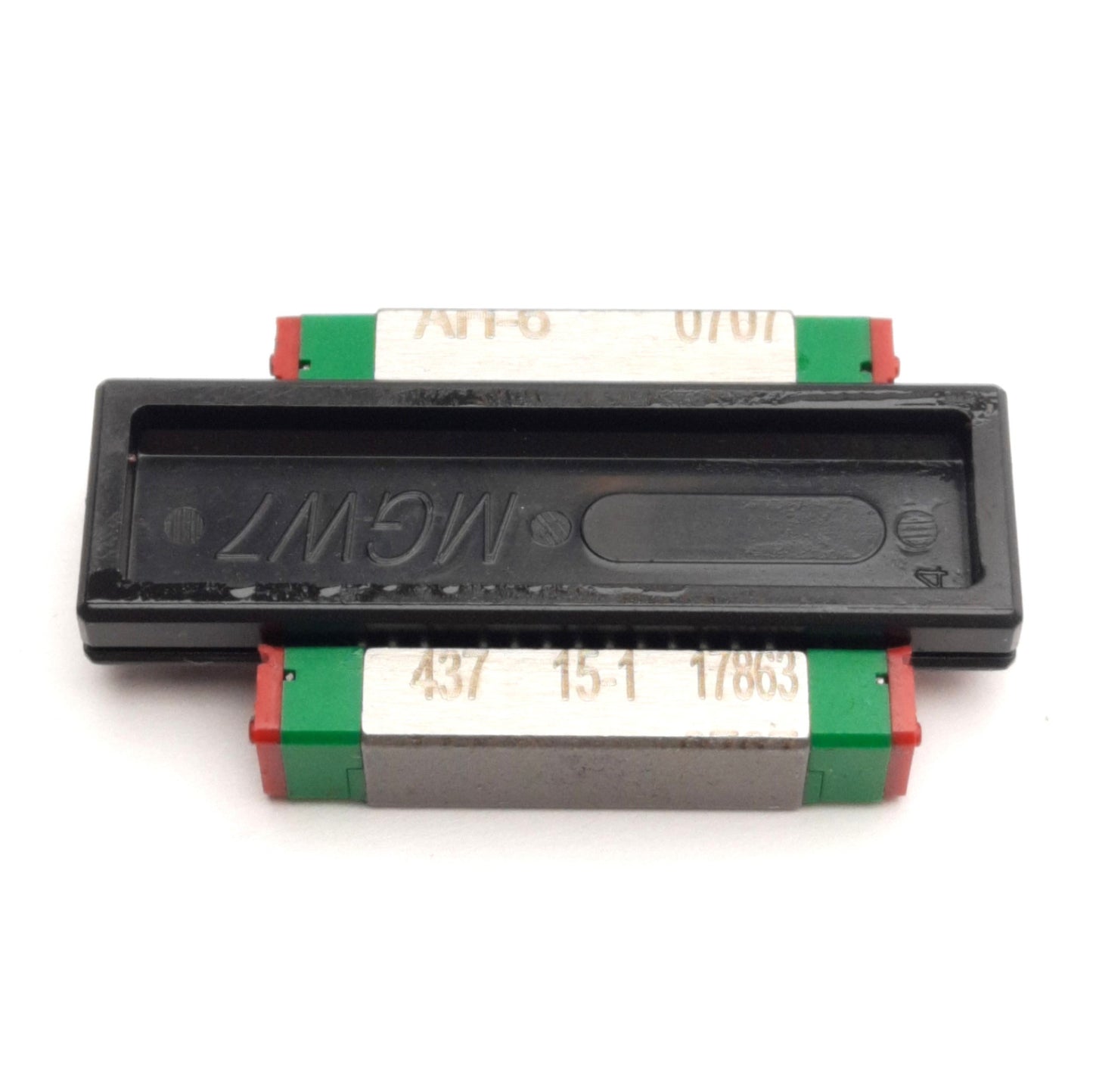 New – Open box Hiwin MGW7CH Linear Guideway Block, 31mm x 25mm x 9mm, 0.98kN, M2x6 Thread