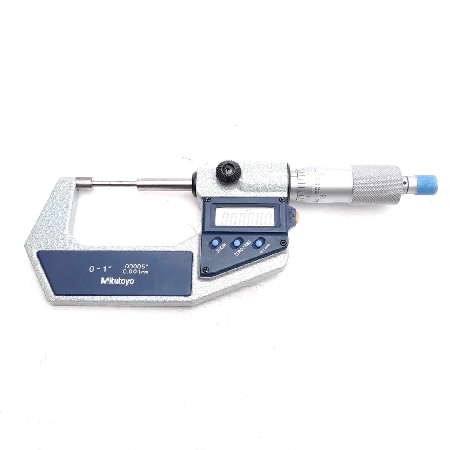 Used Mitutoyo 331-711-30 Digimatic Spline Micrometer 0-1in, 0.00005in Resolution
