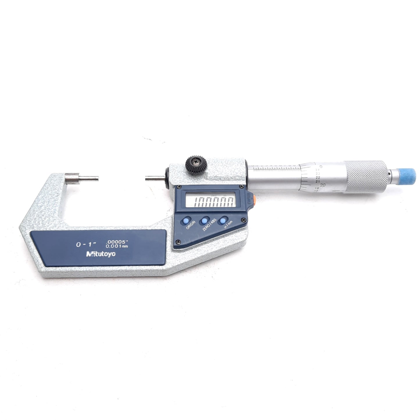 Used Mitutoyo 331-711-30 Digimatic Spline Micrometer 0-1in, 0.00005in Resolution