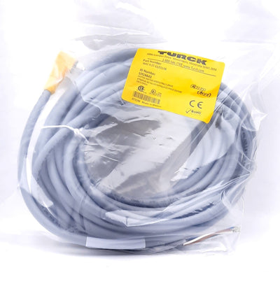 New Turck WKC 4.5T-11/S1538 Actuator and Sensor Cordset M12 Eurofast Female 5 Pin