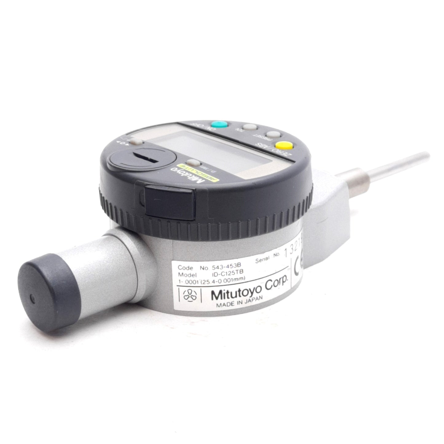 Used Mitutoyo 543-453B Absolute Digimatic Indicator, 0-1in, 0.0001in Resolution