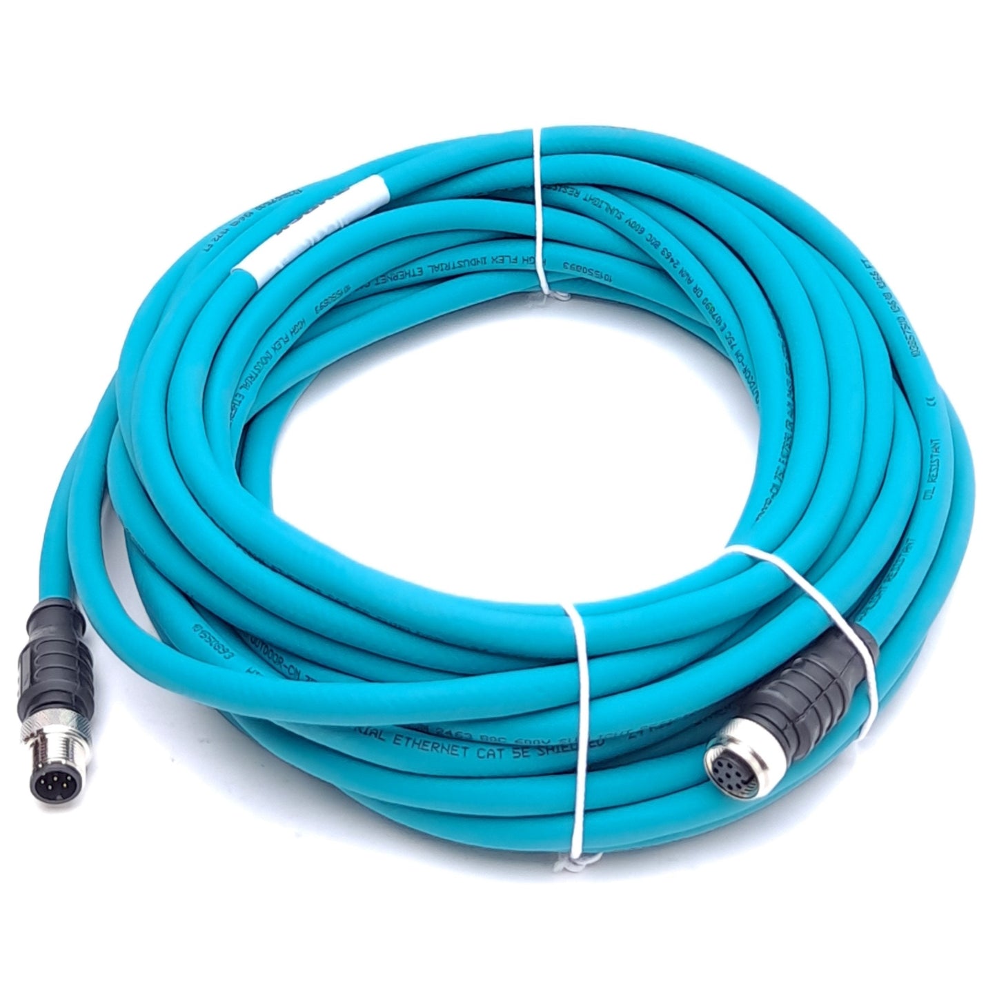 New Turck RSC RKC 841-10M U-89052 Cordset, M12 8-Pin Male/Female, 10m Length