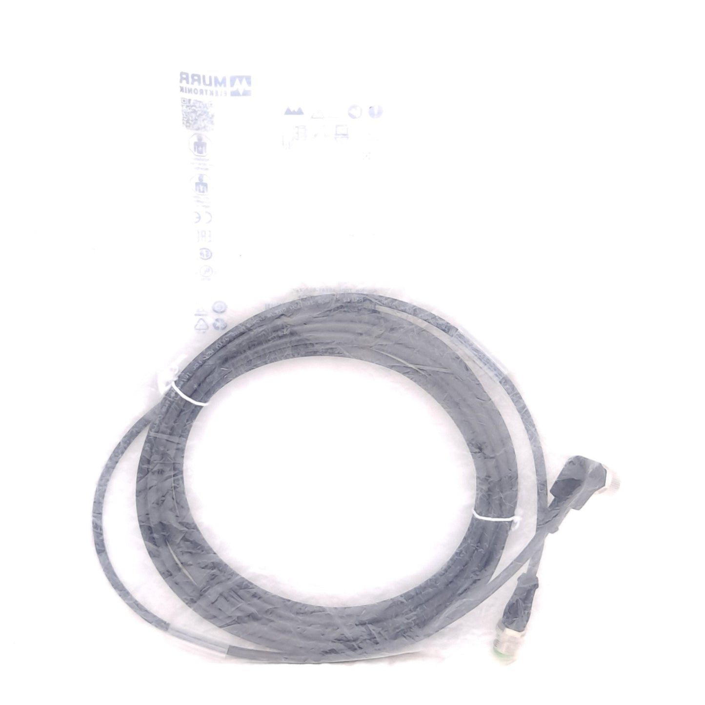 New Murr Elektronik 7000-40141-6350500 Cable, M12 5-Pin Male/Female, 5m Length