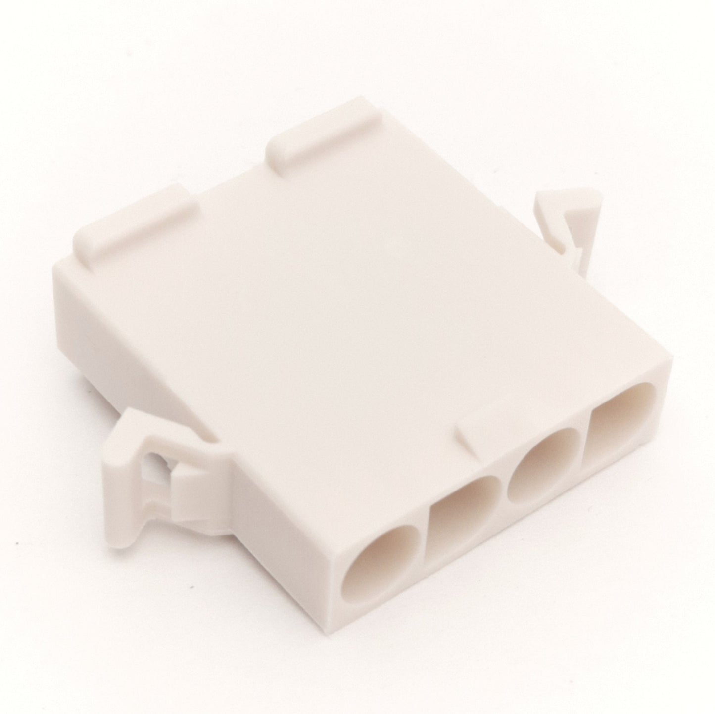 New – Open box Lot of 100 Molex 0019092047 3191-4P-201 Connector Housing Plug, 4-Pos, 6.71mm