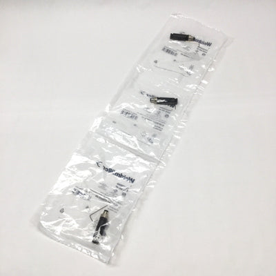 New Lot of 3 Weidmuller 1803850000 SAIS-M8-4P Field Attachable Connector, 4-Pin Male