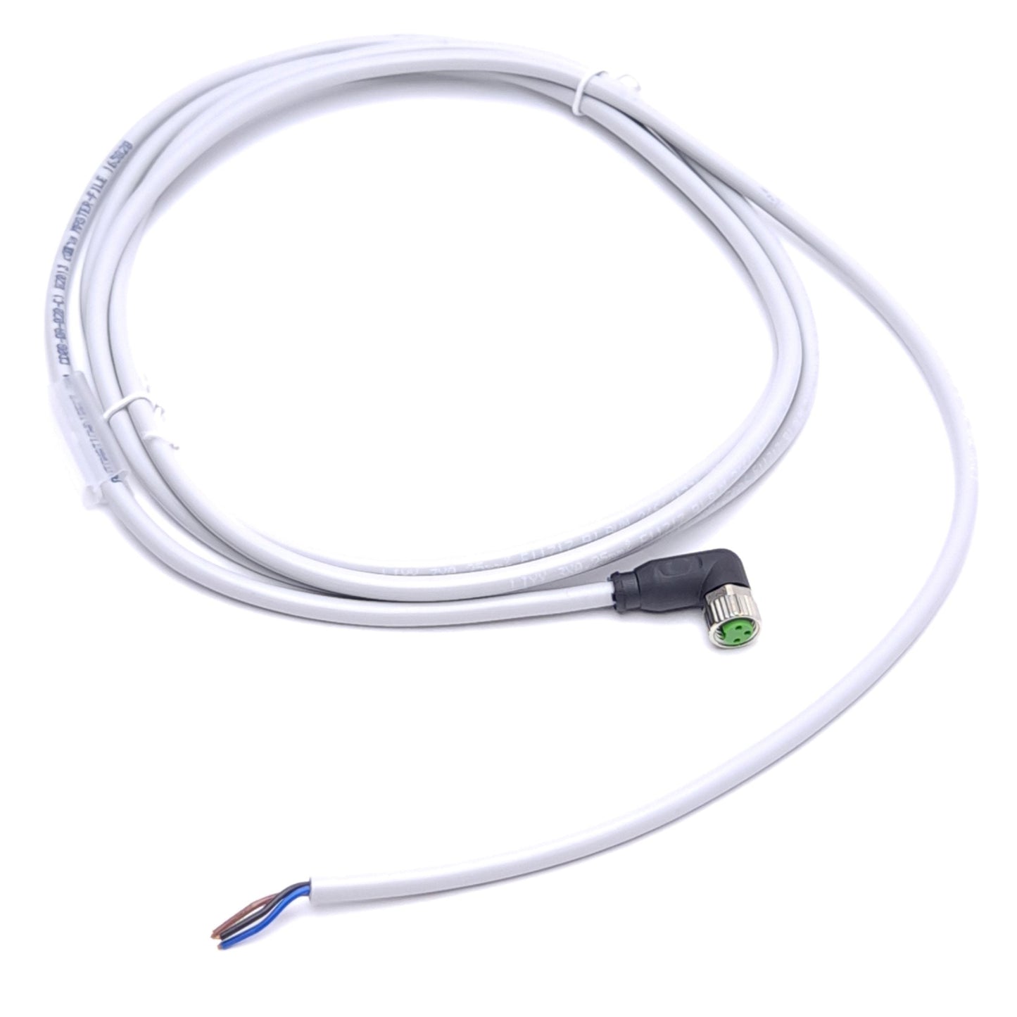 New Lot of 3 Automation Direct CD08-0A-020-C1 Cable, M8 3-Pin Female to Flying Leads