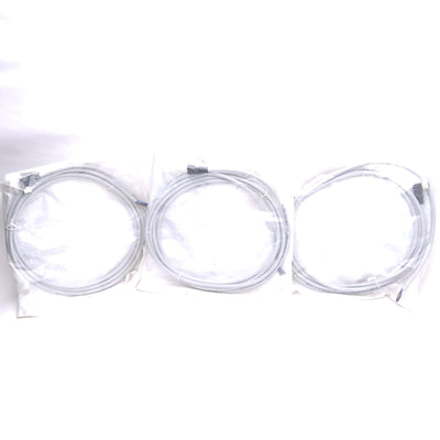 New Lot of 3 Automation Direct CD08-0A-020-C1 Cable, M8 3-Pin Female to Flying Leads