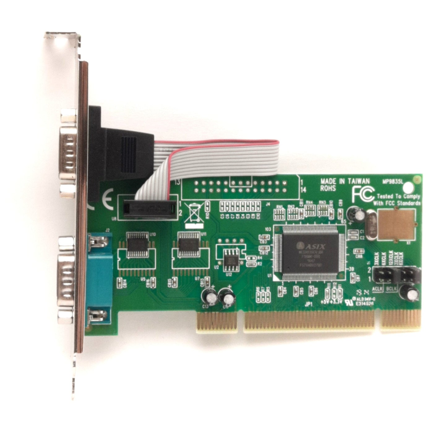 New Startech PCI2S550 RS232 Serial Adapter, 2-Port, Up To 115.2Kbps, w/ 16550 UART
