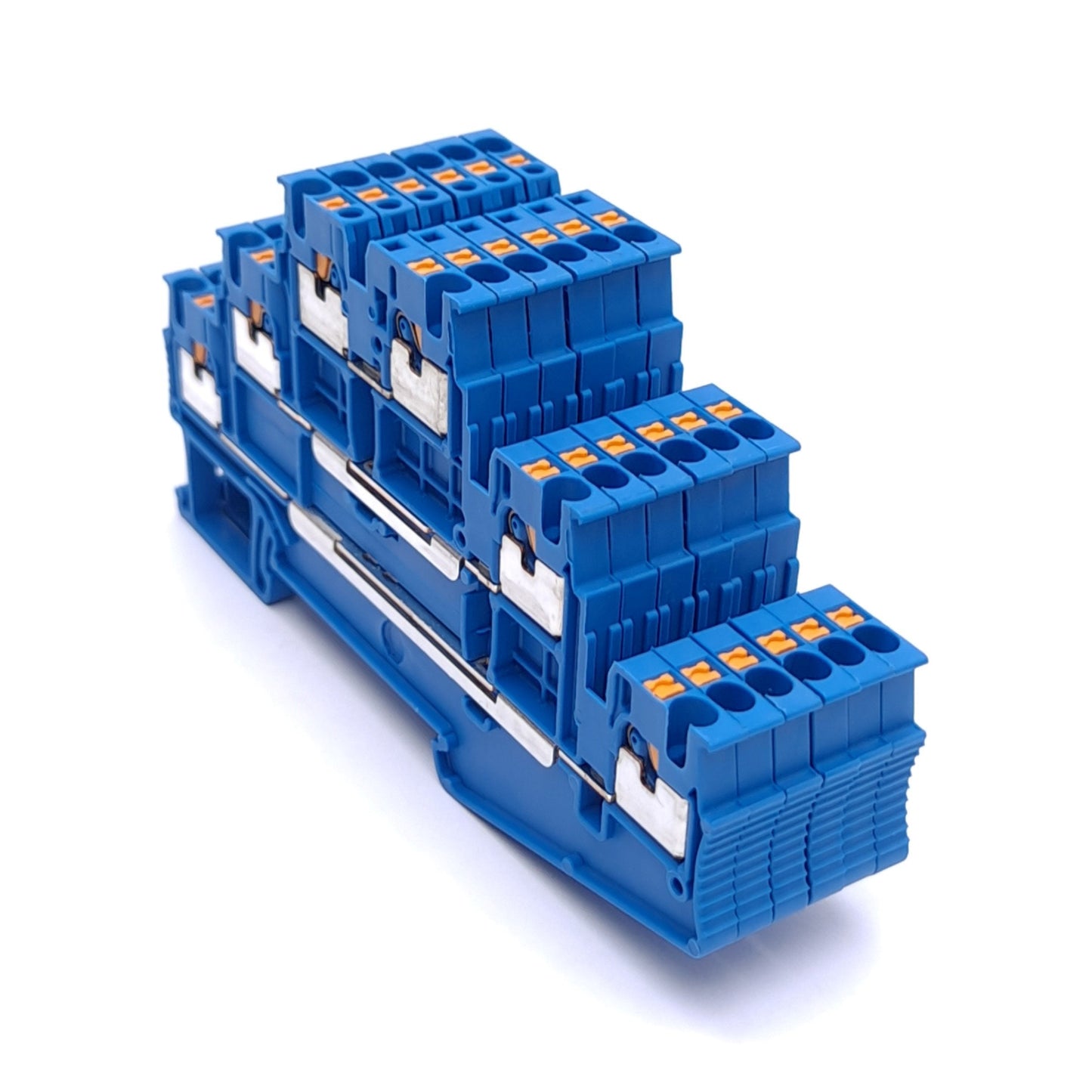 New – Open box Lot of 6 Phoenix Contact PT 1,5/S-3L BU 3213726 Terminal Block, 3-Potential