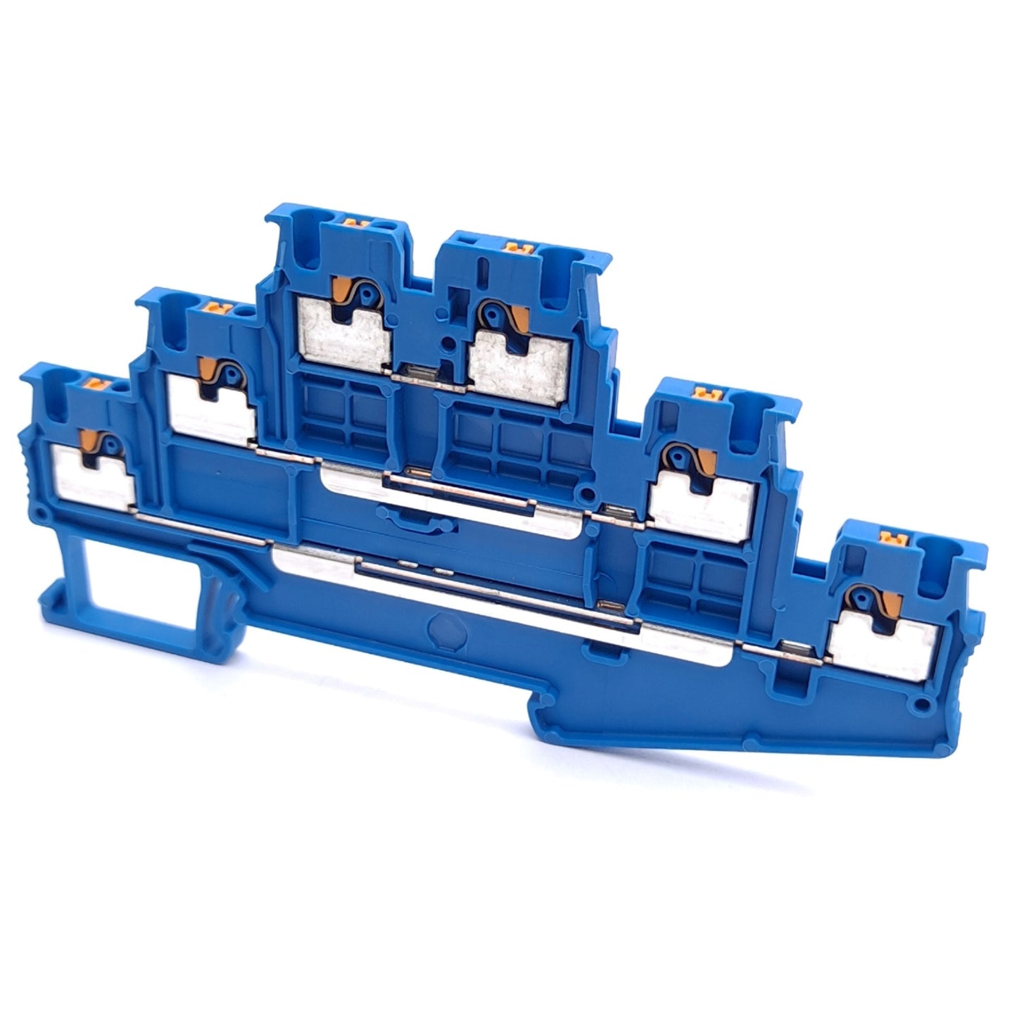 New – Open box Lot of 6 Phoenix Contact PT 1,5/S-3L BU 3213726 Terminal Block, 3-Potential