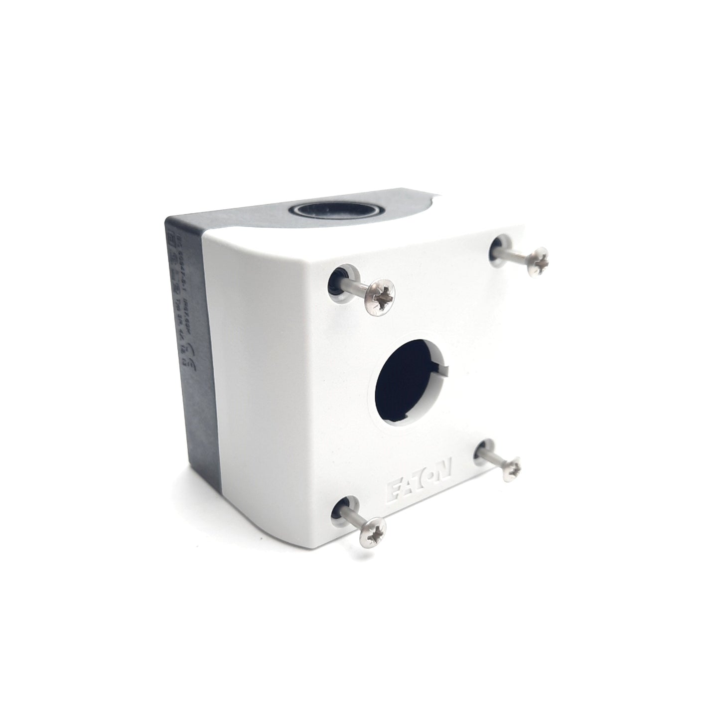 New – Open box Eaton M22-I1 Surface Mounting Enclosure ø22.5mm Opening Diameter