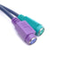 New Black Box KVUSB2PS2 USB to PS/2 Converter Cable USB Type A to 2x 6-Pin Mini DIN