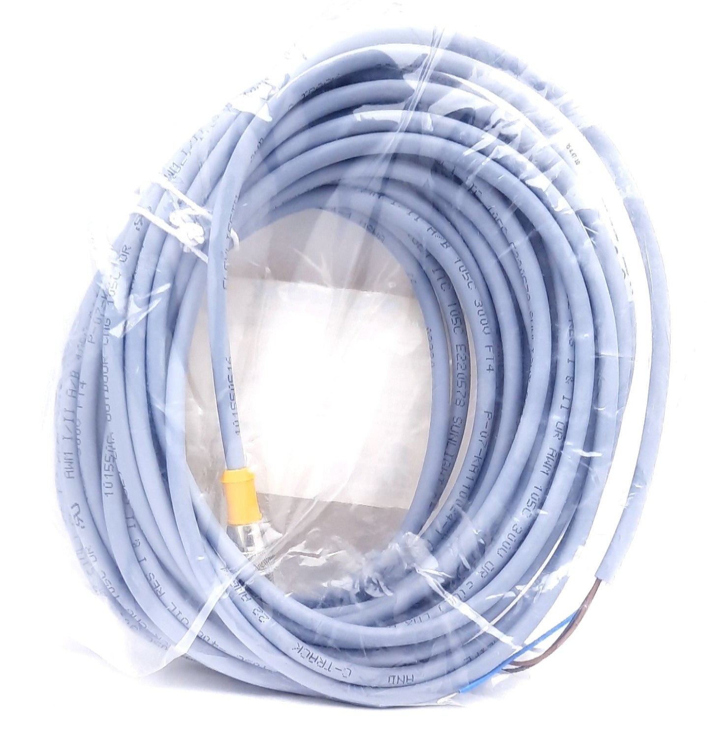 New Turck RS 4.4T-10 Actuator and Sensor Cable Cordset M12 4 Pin Male 250V 4A