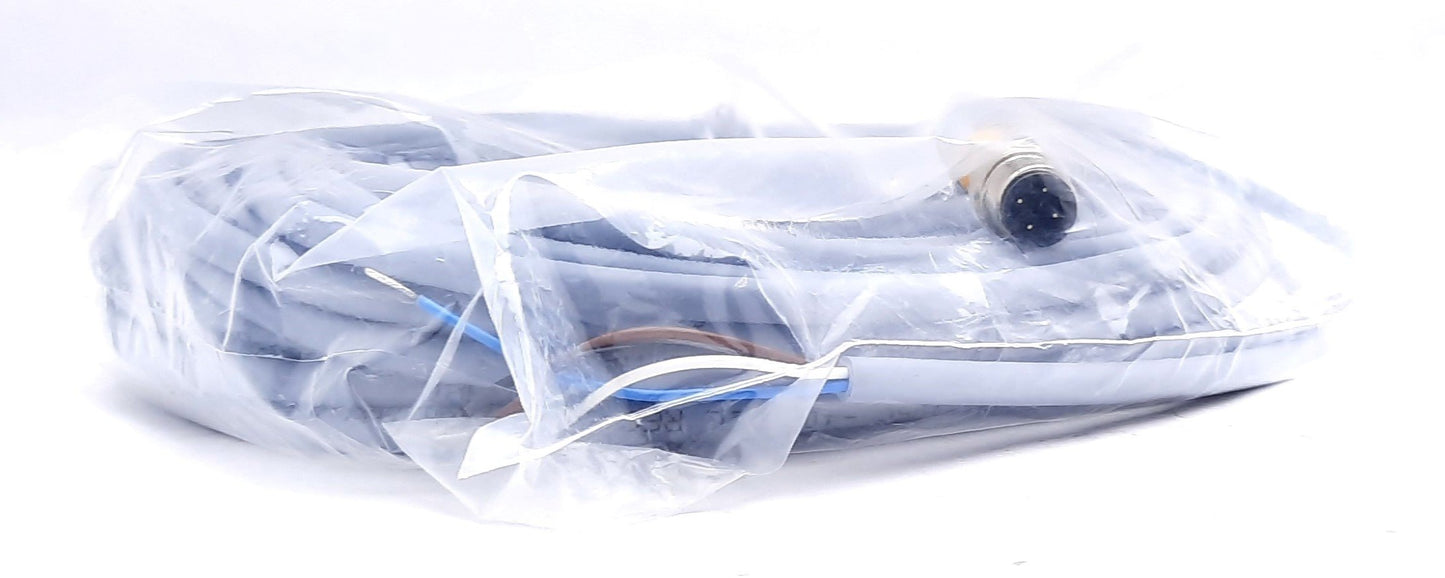 New Turck RS 4.4T-10 Actuator and Sensor Cable Cordset M12 4 Pin Male 250V 4A