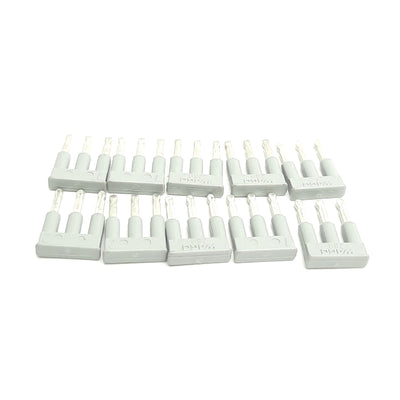 New – Open box Lot of 10 WAGO 280-483 Insulated Comb Jumper, 3-Position, Flat Pins