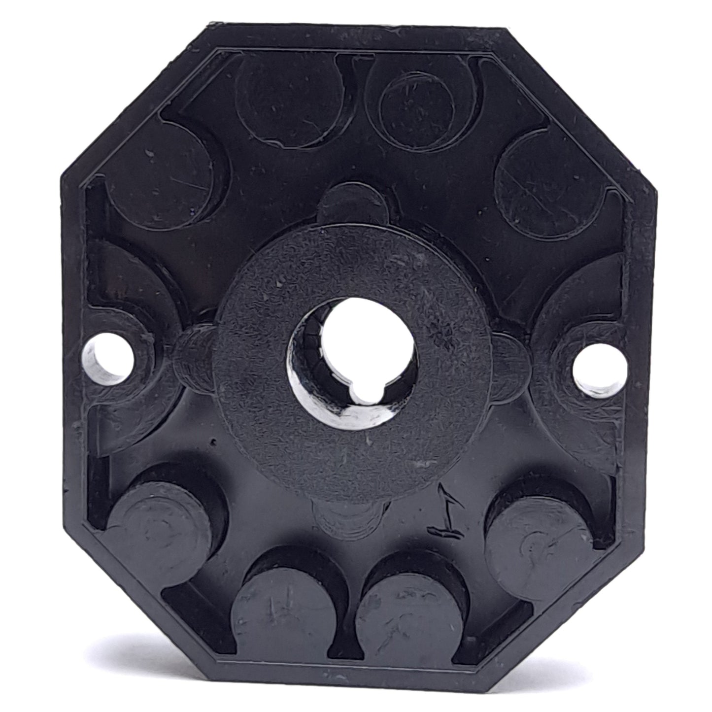 New – Open box Lot of 5 Custom Connector RB08-PC Relay Socket, 8-Pin Octal, DPDT, 600V 10A