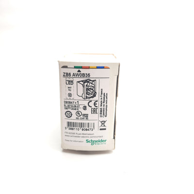 New Schneider ZB5AW0B35 Harmony XB5 Light Block 24V AC/DC, 3A, 1 N.O. + 1 N.C.