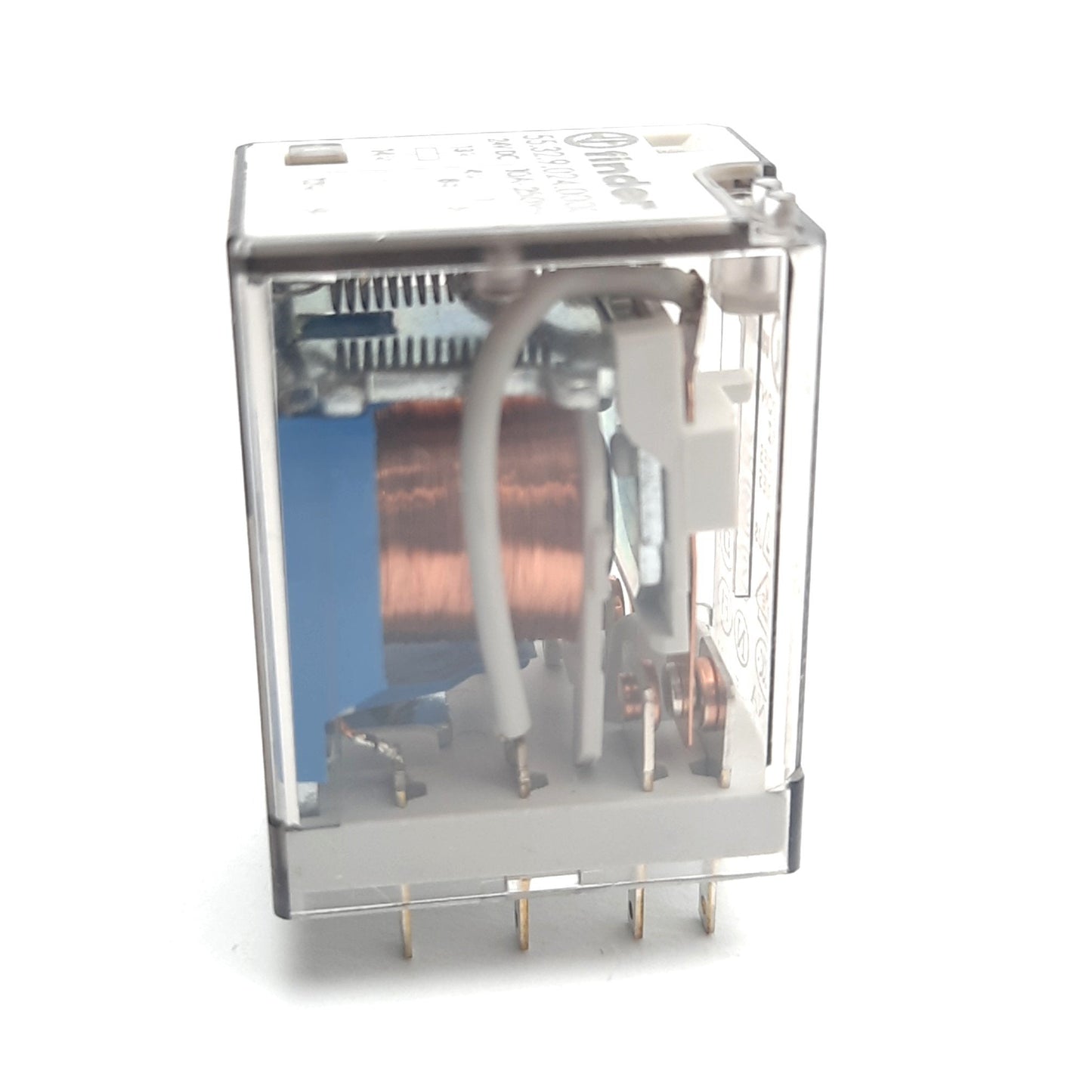 New – Open box Lot of 2 Finder 55.32.9.024.0000 Relay, 10A 250VAC/30VDC, DPDT, 24 VDC Coil