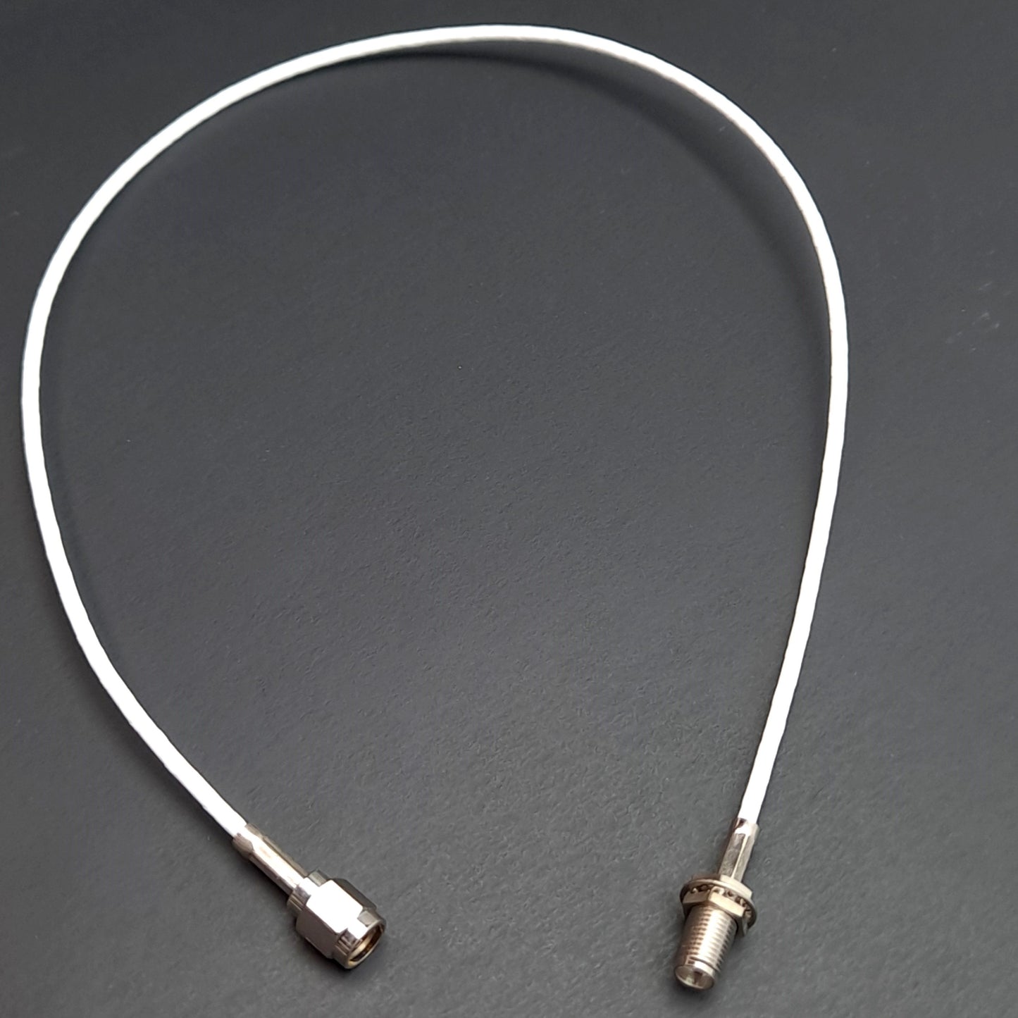 New – Open box Pasternack PE3051LF-18 Coaxial Cable, SMA Male to SMA Female, 18in Length