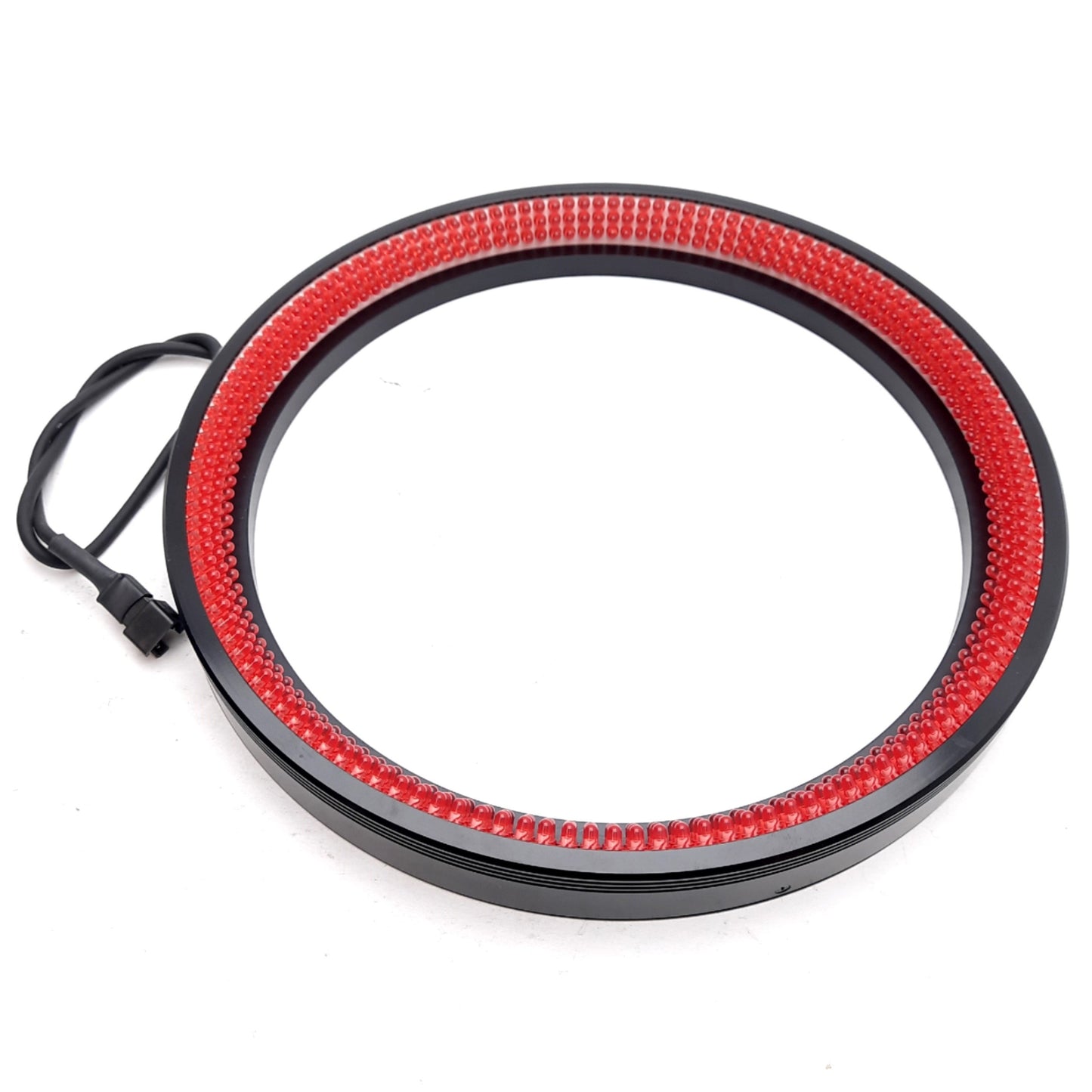 Used CCS LDR-208RD2-LA Low Angle Ring Light, Red, ø208mm OD, 22W, 24VDC, SMR-03V-B