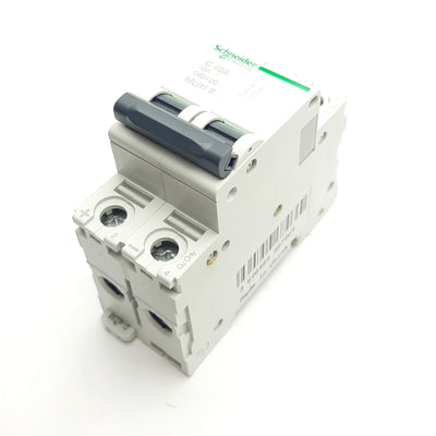 New – Open box Schneider Electric MGN61537 Miniature Circuit Breaker, 2-Pole, 500VDC, 40A
