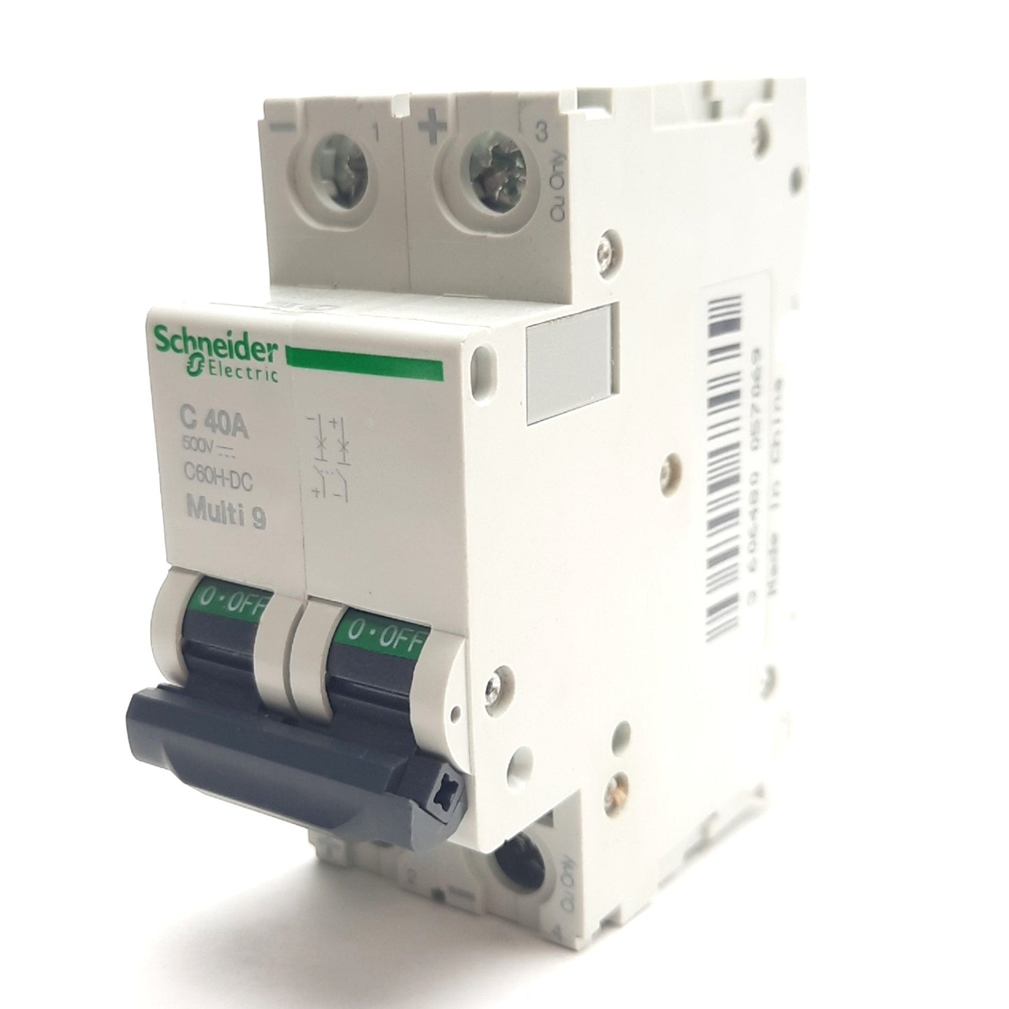New – Open box Schneider Electric MGN61537 Miniature Circuit Breaker, 2-Pole, 500VDC, 40A