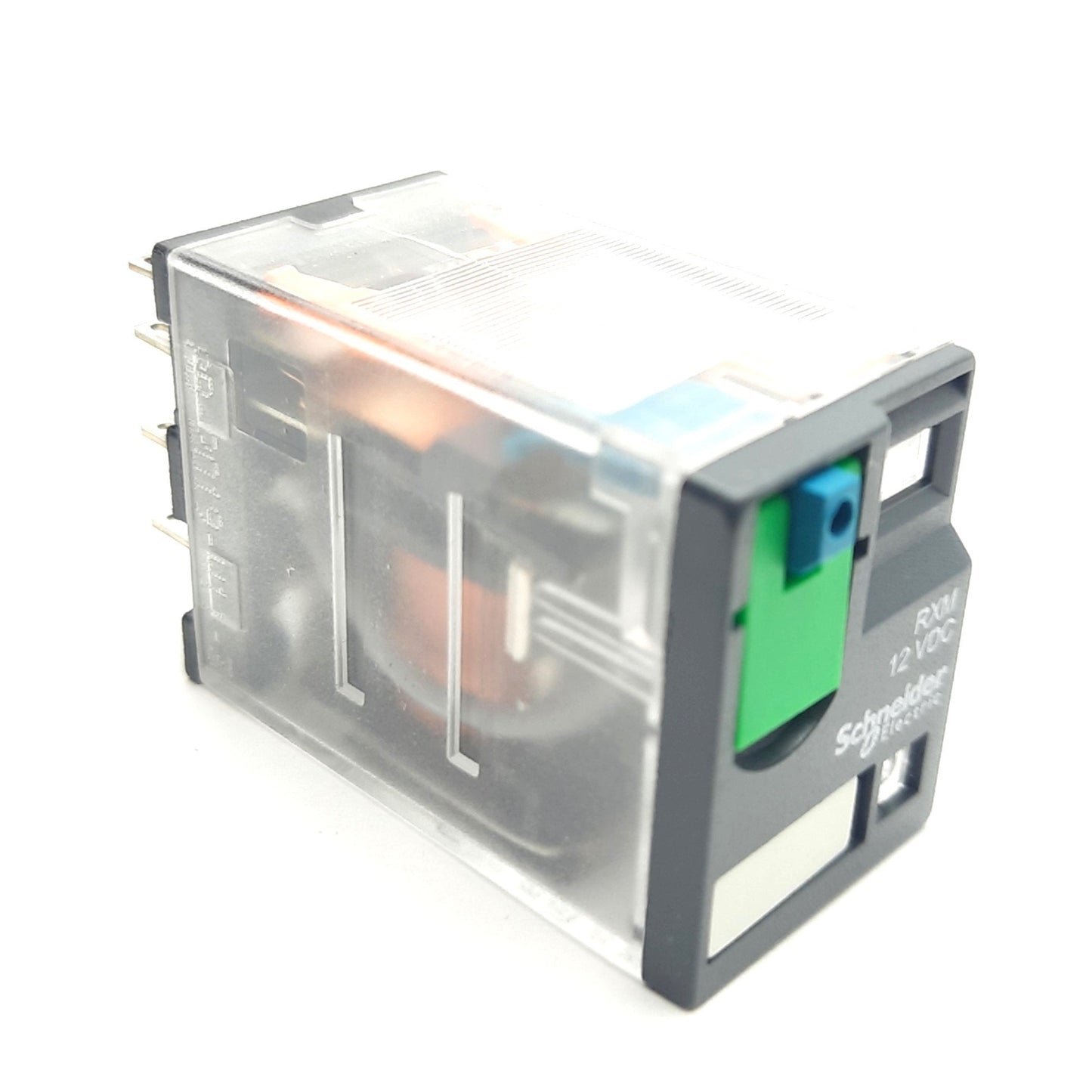 New – Open box Lot of 4 Schneider Electric RXM2AB2JD Electromechanical Relays, 12A, 12VDC Coil