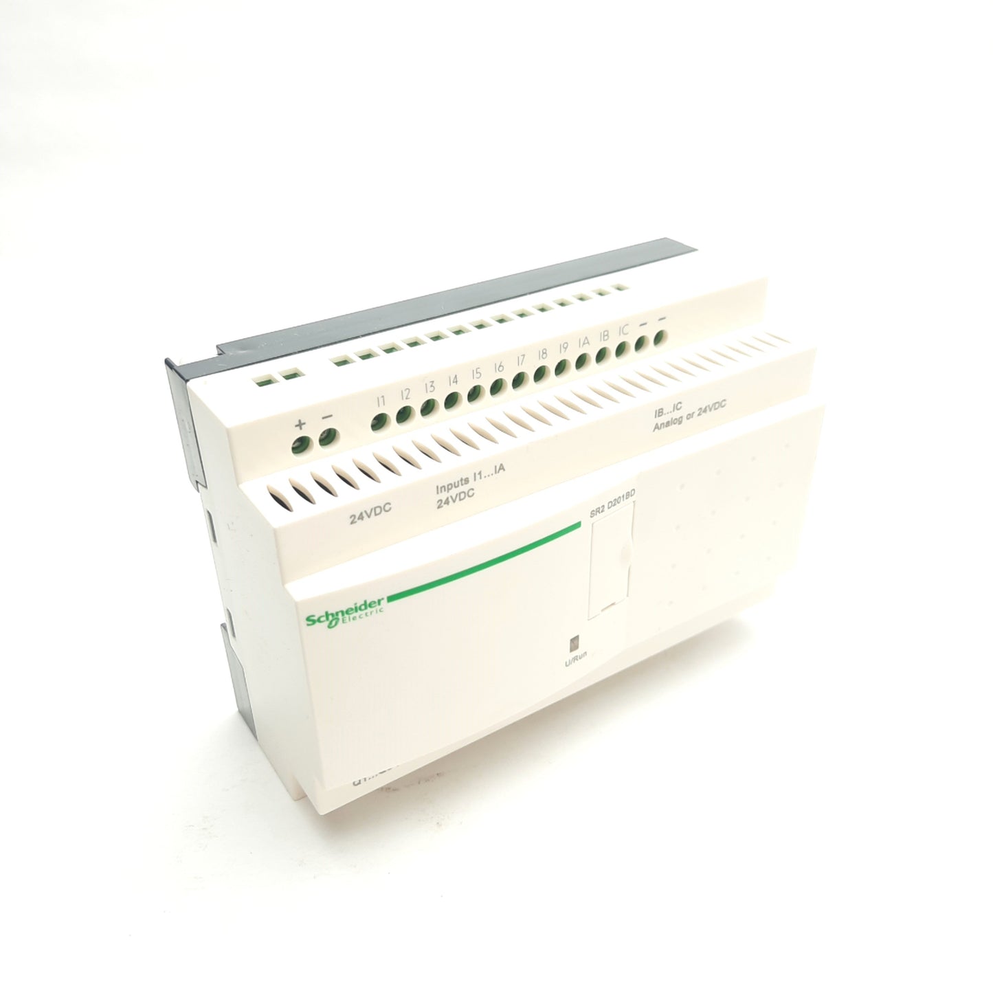 New Schneider Electric SR2 D201BD Compact Smart Relay, 20 I/O, 12x Input, 8x Output