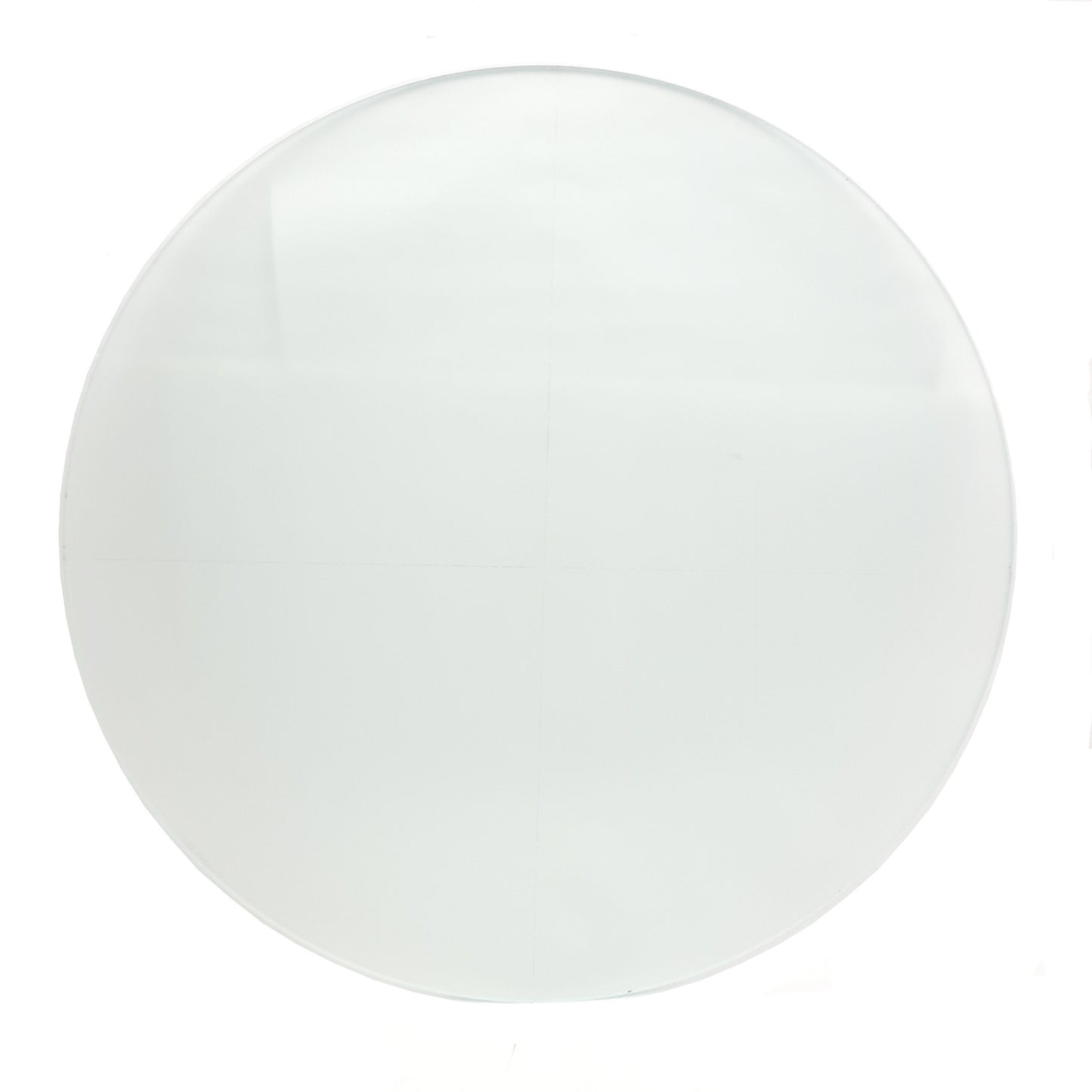 Used OGP Optical Comparator Glass Face Plate ø20-3/16in, 90° Faded Markings *Scratch*