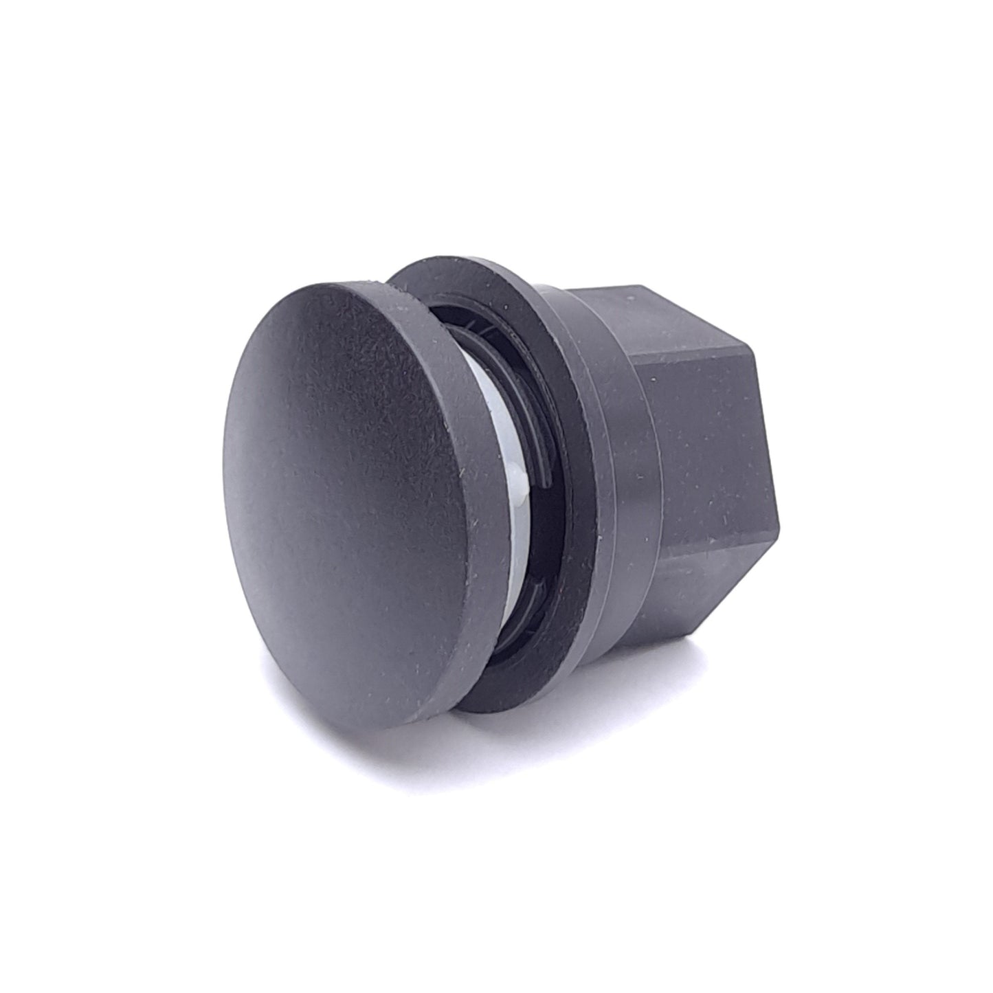 New – Open box Lot of 3 Siemens 3SB3921-0AA Blanking Plugs, ø28.5mm, Black, W/ Locknut