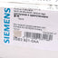 New – Open box Lot of 3 Siemens 3SB3921-0AA Blanking Plugs, ø28.5mm, Black, W/ Locknut