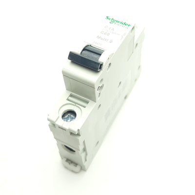 New – Open box Schneider Electric 24425 Miniature Circuit Breaker, 277V AC / 65V DC, 1A