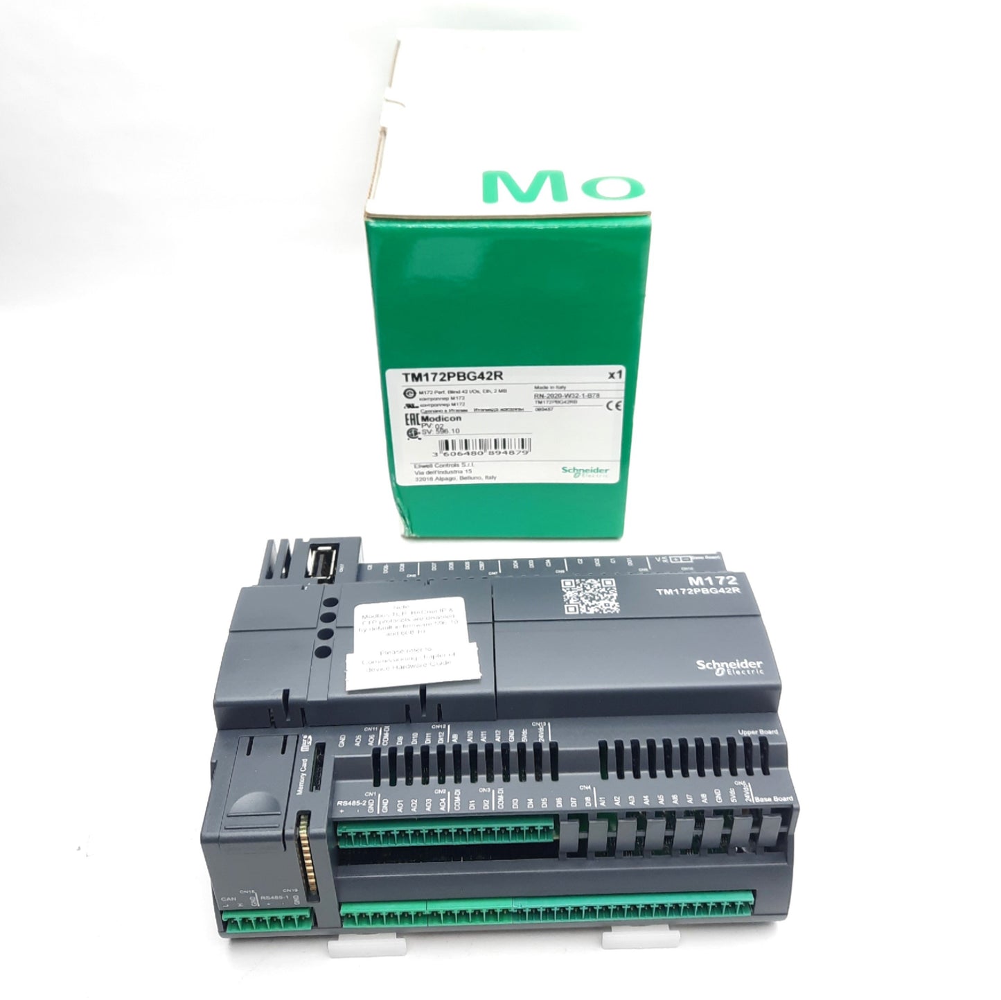 New Schneider Electric TM172PBG42R Modicon Ethernet Controller, 42 I/O, Relay Output