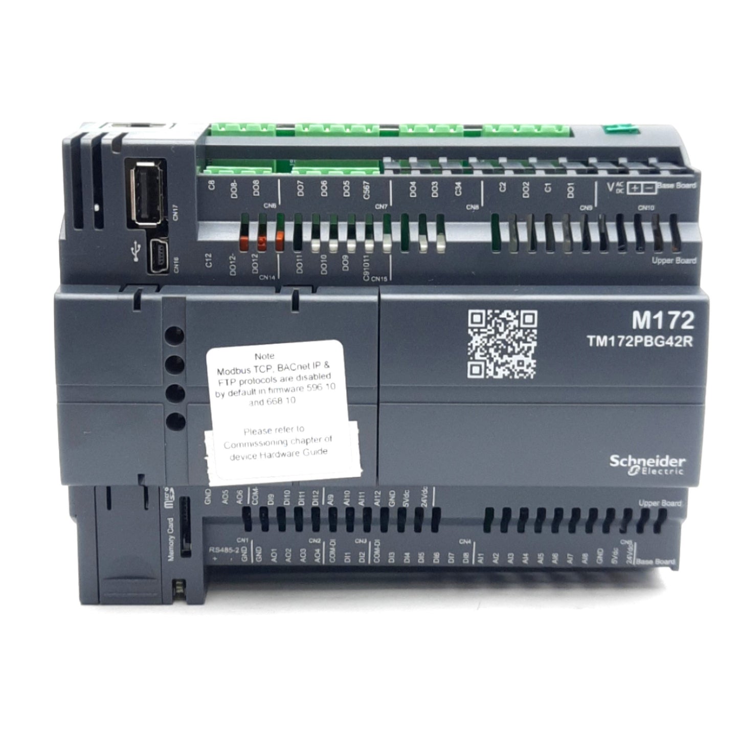 New Schneider Electric TM172PBG42R Modicon Ethernet Controller, 42 I/O, Relay Output
