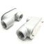 New – Open box Lot of 2 Killark SLB-1 LB Hub Aluminum Service Conduit Body, 1/2", 3x3x2 in