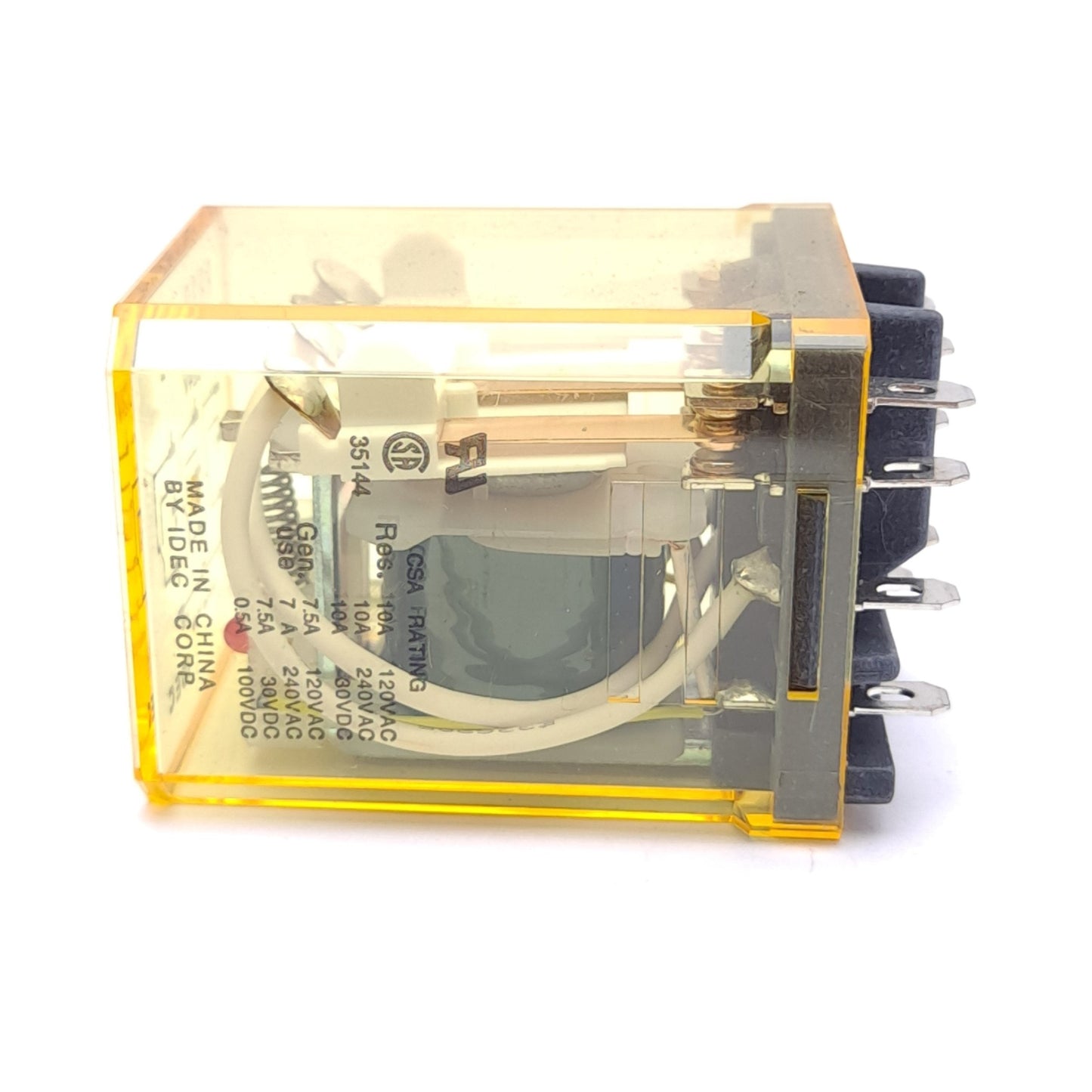 New – Open box Lot of 2 IDEC RR3B-ULDC24V Power Relay, 3PDT, 11-Pin Blade, 10A, 24VDC Coil