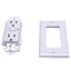 New Lot of 3 Cooper Wiring VGF15GY GFCI Duplex Receptacle 125VAC 15A, 2-Pole, 3-Wire