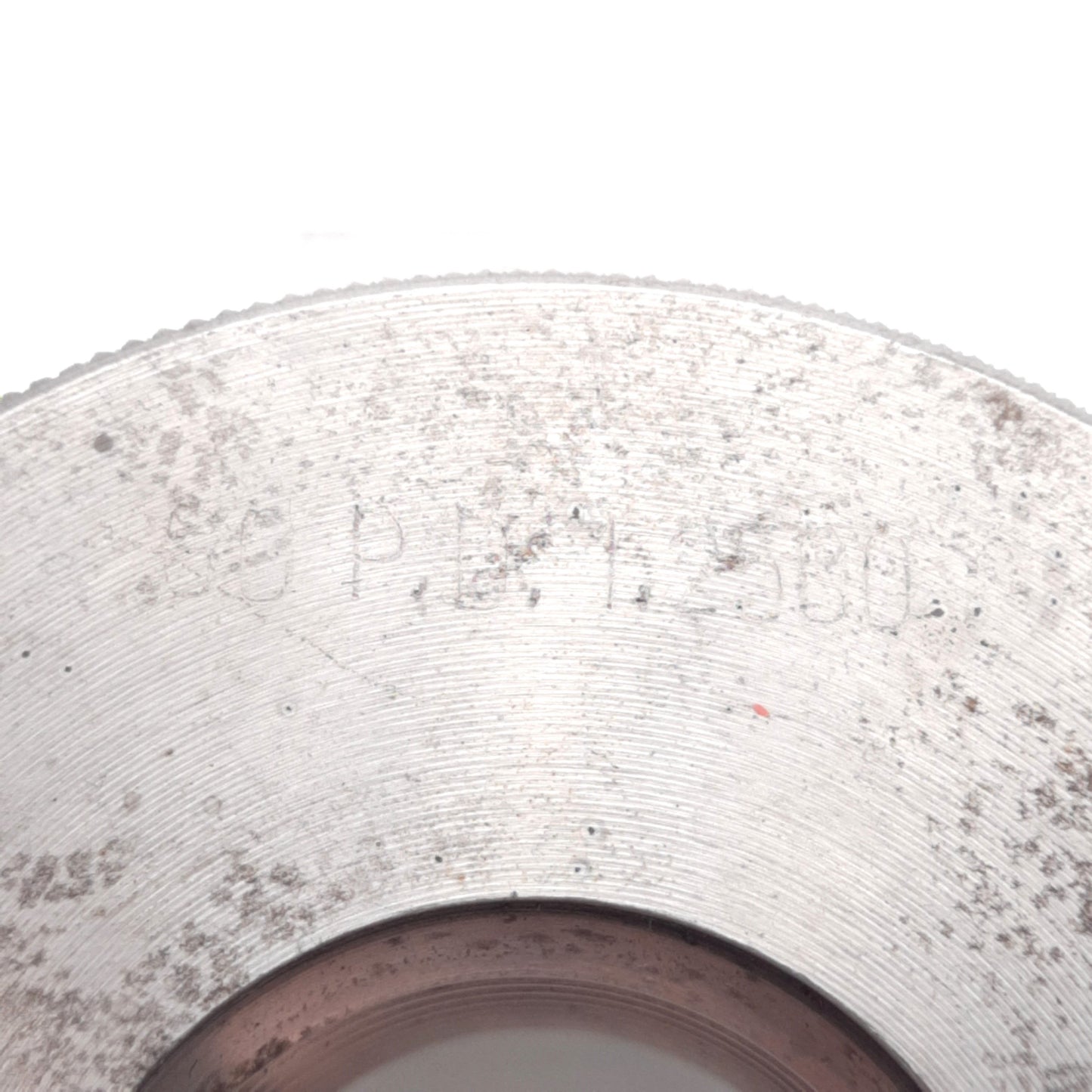 Used 1.3312-8 NS Special Thread Ring Gage, GO Only, P.D. = 1.2500inch, 8 TPI