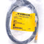 New Turck PKG 3M-2-RS 4.4T/CS10533 Actuator and Sensor Cordset 125VAC 4A 2m