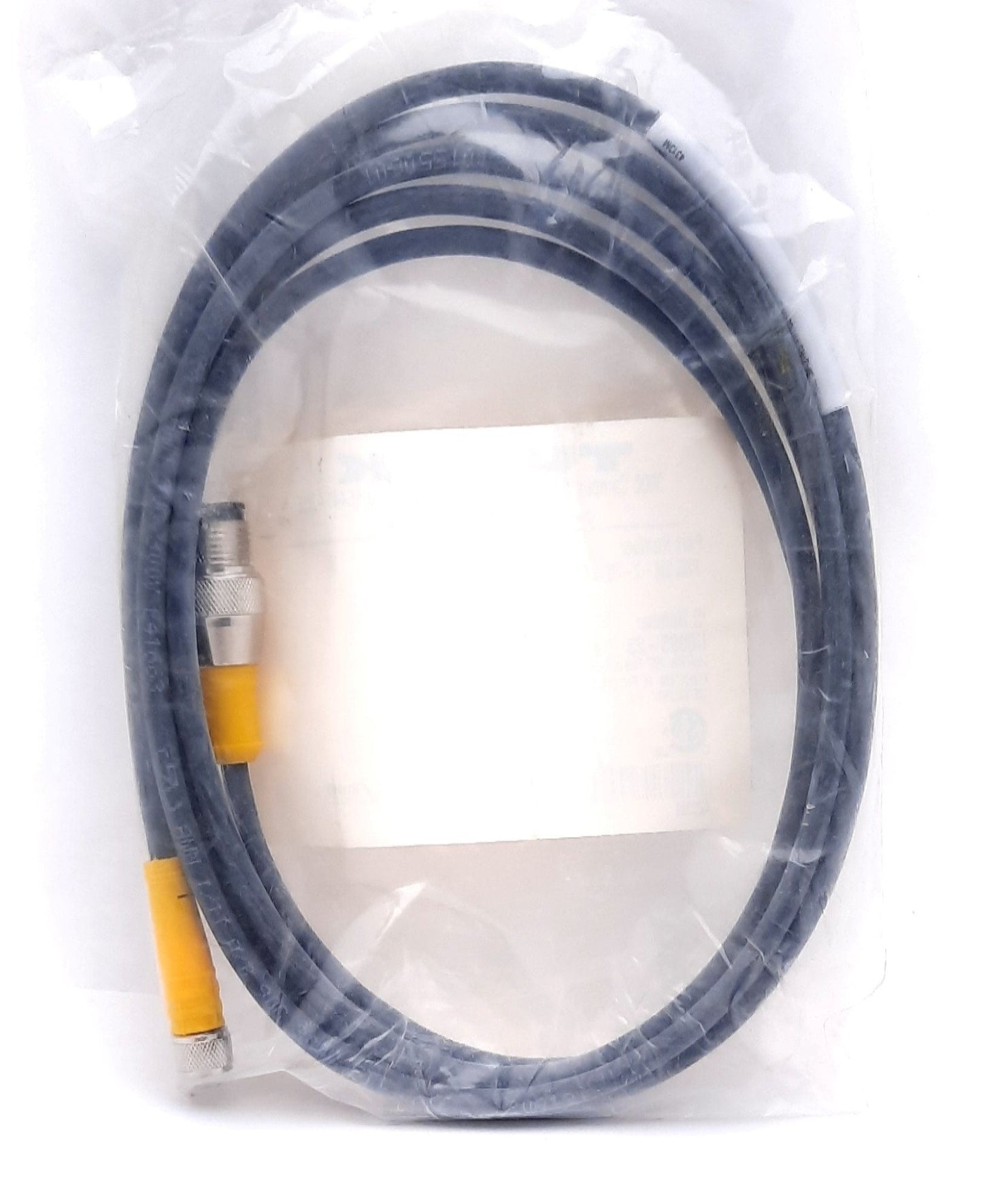 New Turck PKG 3M-2-RS 4.4T/CS10533 Actuator and Sensor Cordset 125VAC 4A 2m