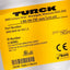 New Turck BSM BKM 44-193-1.2 Double-ended Cordset 600VAC, 15A, 4 Pin Male to Female