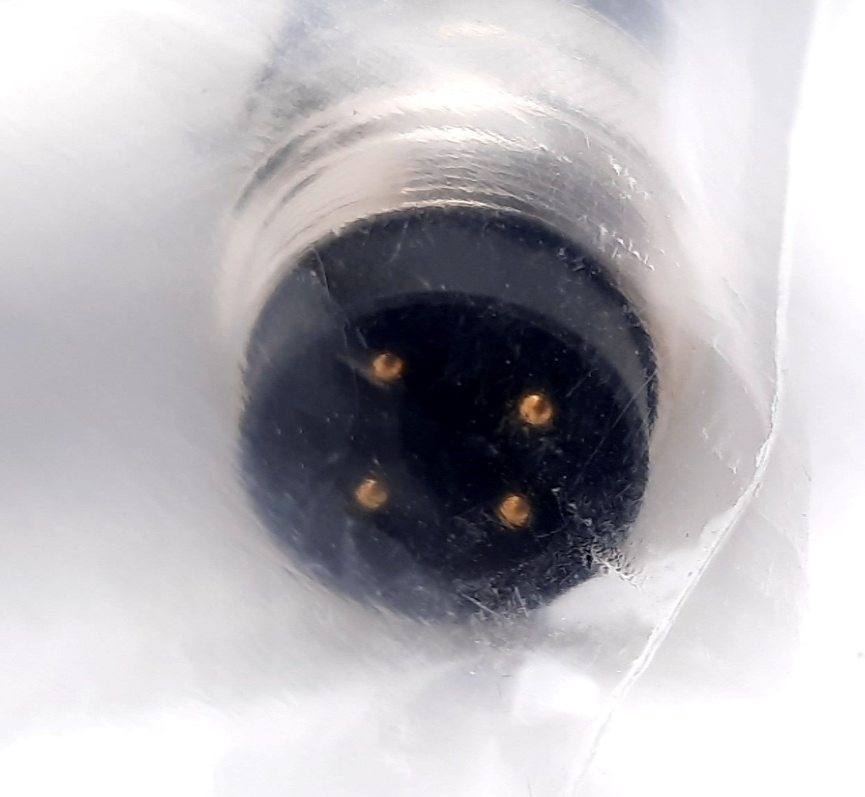 New Turck BSM BKM 44-193-1.2 Double-ended Cordset 600VAC, 15A, 4 Pin Male to Female