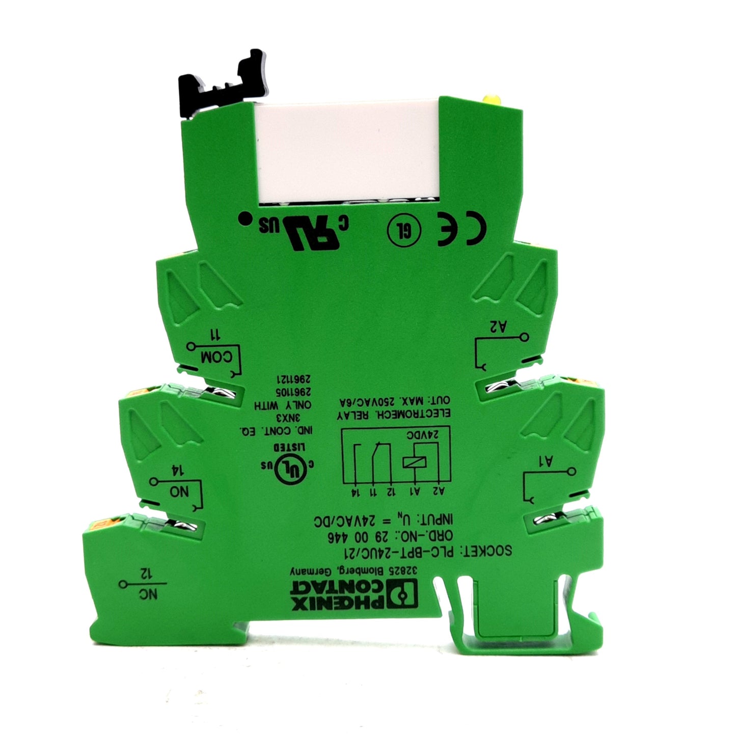 New – Open box Lot of 5 Phoenix Contact 2900300 Relay Module, SPDT, 6A 240VAC, 24VAC/DC Coil