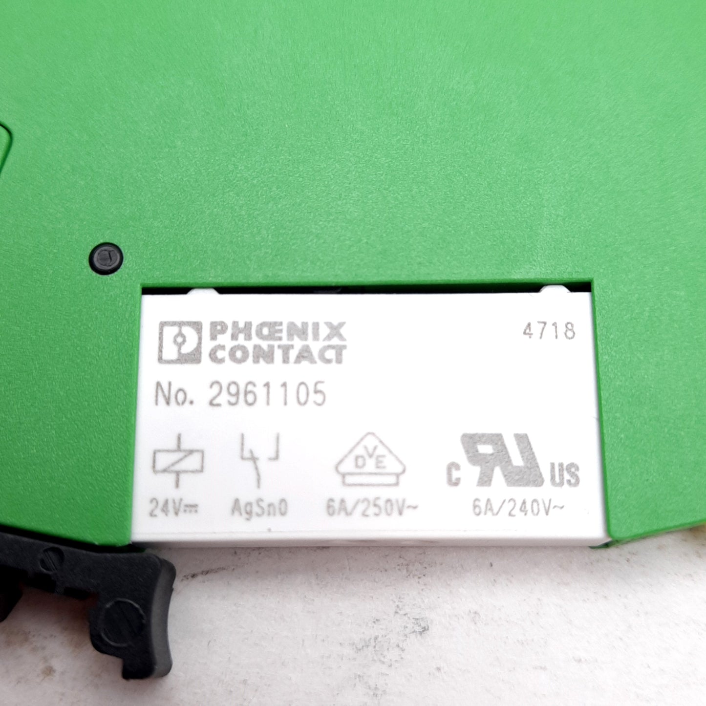 New – Open box Lot of 5 Phoenix Contact 2900300 Relay Module, SPDT, 6A 240VAC, 24VAC/DC Coil