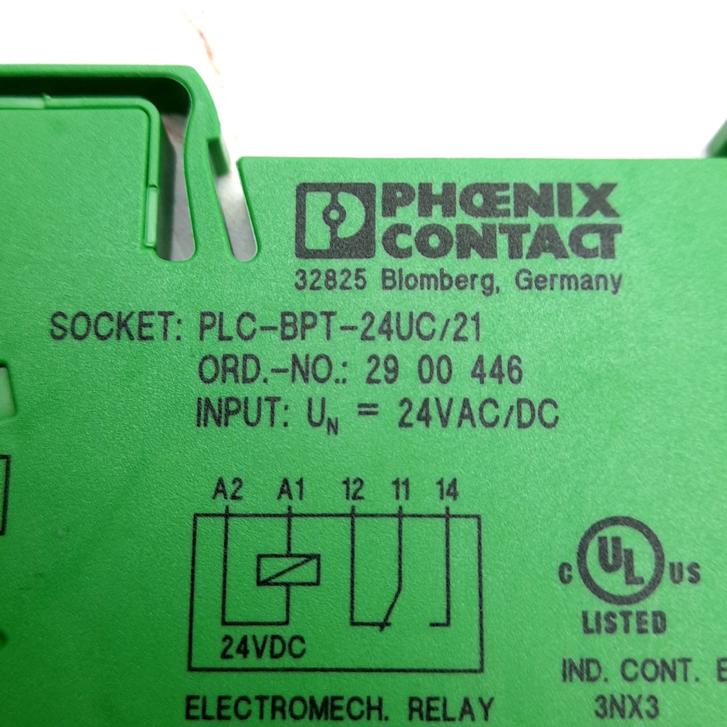 New – Open box Lot of 5 Phoenix Contact 2900300 Relay Module, SPDT, 6A 240VAC, 24VAC/DC Coil
