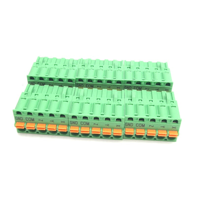 New Lot of 6 Phoenix Contact 1902149 FKCT 2,5/ 5-ST-5,08 PCB Connector, 320V, 12A