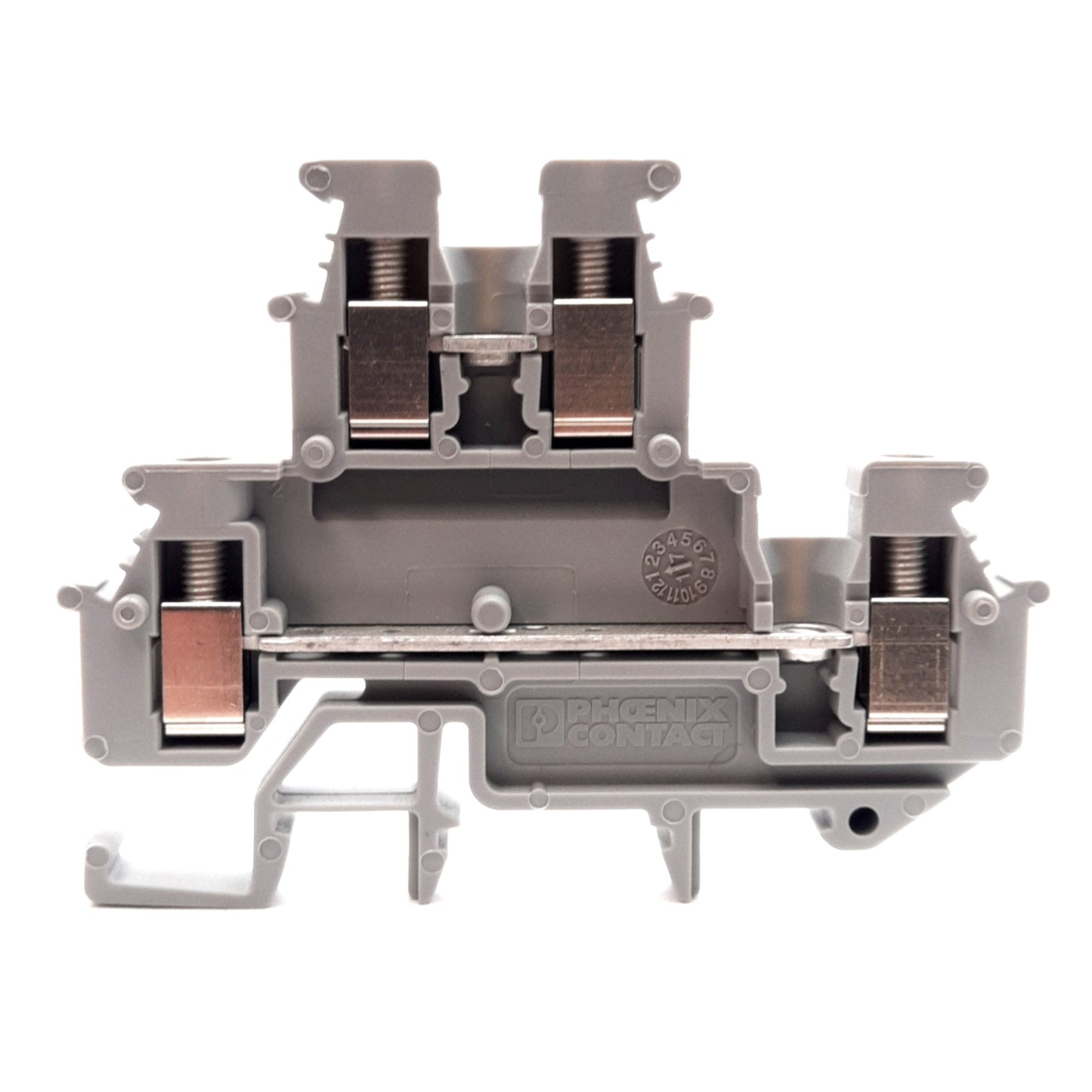 New – Open box Lot of 15 Phoenix Contact 1414064 Feed-Through Terminal Block 300V 20A DIN Rail