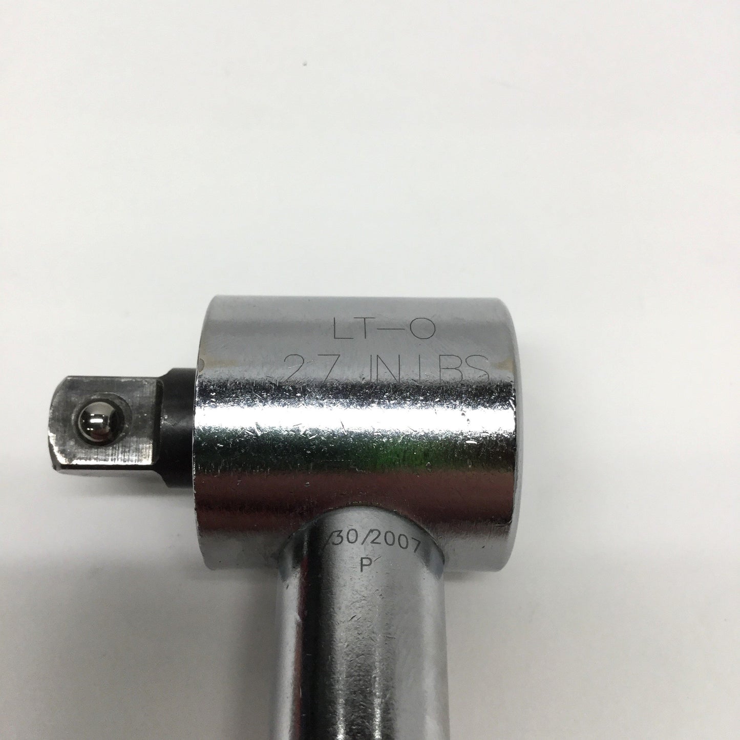 Used Seekonk LT-0 Preset Slip-Type Torque Wrench L Handle 27 in-lb, 3/8" Square Drive