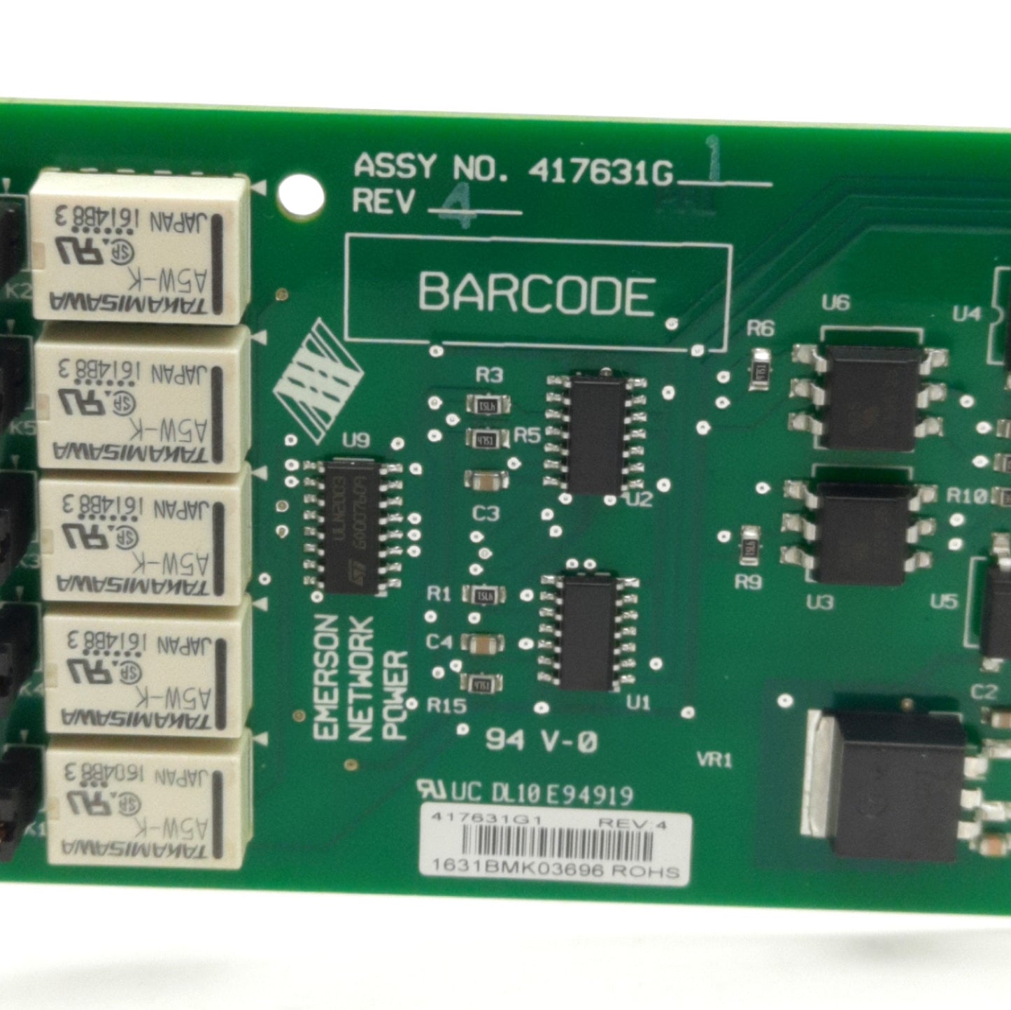New – Open box Emerson IS-RELAY Leibert Intellislot Relay Card, 24VAC/DC 1A, For SolaHD UPS